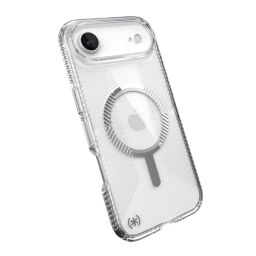 Speck Presidio Perfect Clear Grip MagSafe iPhone Air Case Clear/Silver