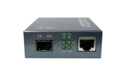 LevelOne GVT-2012 RJ45 to SFP Gigabit Media Converter