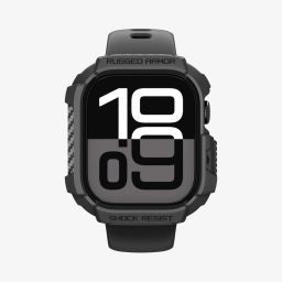 Spigen Rugged Armor 2 case for Apple Watch 11 42mm Matte Black