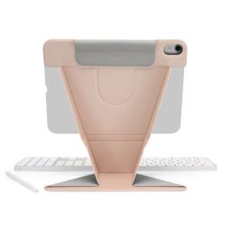 Pipetto Origami No6 Stand Case iPad Air 11 (M3/M2) / iPad Air 10.9 (2022/2020) Metallic Pink