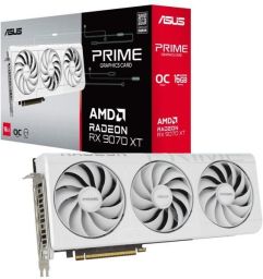 VGA ASUS AMD RX 9070 XT PRIME-RX9070XT-O16G-WHITE