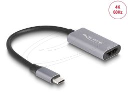 DeLock Adapter USB Type-C™ male to HDMI female 4K Black