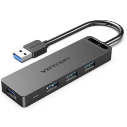 Vention 4-portos USB3.0 HUB Black