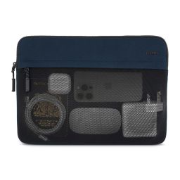 Pipetto Expand Sleeve bag for MacBook Pro 14/Air 13.6 Dark Blue