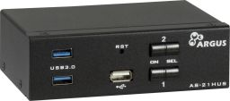 Inter-Tech IPC KVM Switch AC-21HUS HDMI 4K@60Hz