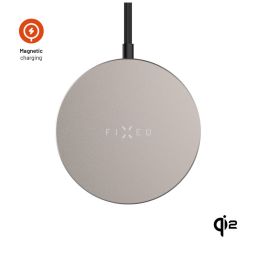 FIXED MagPad Slim Qi2 MagSafe Wireless töltő Titan
