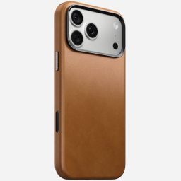 Nomad Traditional Leather Case for iPhone 18 Pro Max/17 Pro Max English Tan