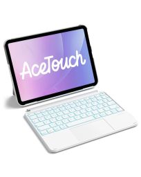Inateck AceTouch Case with Keyboard for iPad White