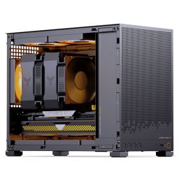 Számítógépház Jonsbo D32 STD Hálós PC ház, Mini ház, mATX - Fekete