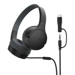 Belkin SoundForm Mini Headphones for Kids Black