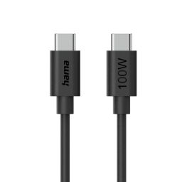 Hama USB-C to USB-C 100W Cable 1,2m Black