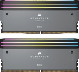 Corsair 96GB DDR5 6000MHz Kit(2x48GB) Dominator Titanium RGB Grey