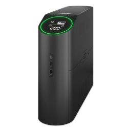 APC Back-UPS Pro 2200VA játékhoz, 230V, tiszta szinuszhullám, LCD, fekete, Schuko