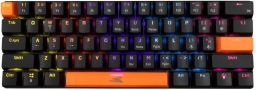 Baracuda DOLPHIN-B/BL-US, BGK-03121B/BL-US, fekete mechanikus gamer billentyűzet kék kapcsolóval, angol