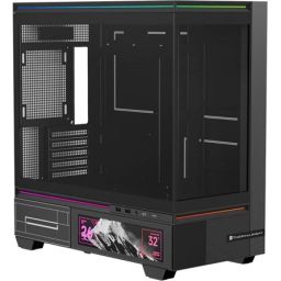 Thermalright TL-M10 Vision táp nélküli MT Mini Tower számítógépház fekete