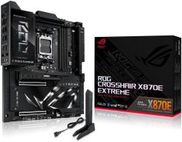 Asus Alaplap - AMD ROG CROSSHAIR X870E EXTREME AM5 (X870, ATX, 4xDDR5 9000+MHz, 4xSATA3, 5x M.2, HDMI+2xUSB4)