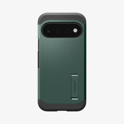 Spigen Tough Armor MagSafe case for Google Pixel 11 Abyss Green