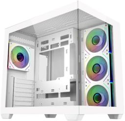 COOLER MASTER Ház ATX Elite 681 White, Tápegység nélkül, fehér