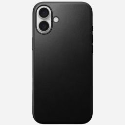 Nomad Modern Leather case for iPhone 16 Plus Black