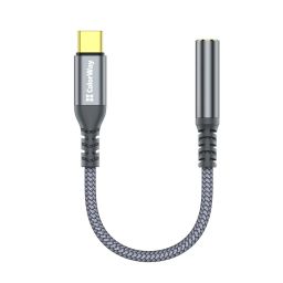 ColorWay USB-C 3.5mm Female Audio Adapter 14cm Grey