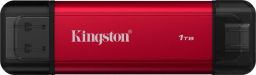 Kingston 1TB USB3.2 Dual Portable SSD Red