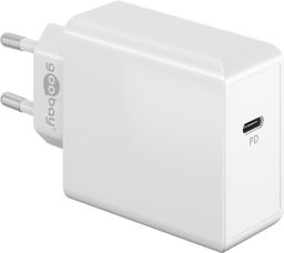 USB hálózati gyorstöltő 1xUSB-C 3.1 (65W) fehér GOOBAY (61762)