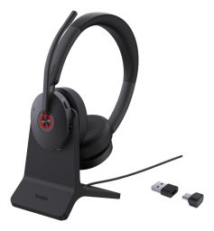 Yealink BH74 Teams Bluetooth Headset with Stand Black