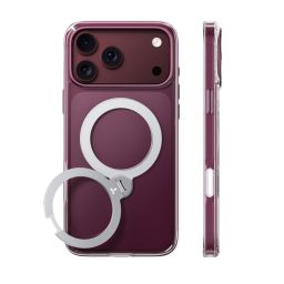 Torras Ostand Q3 Spin case for iPhone 18 Pro Max Clear