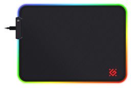 Defender Black L Light Gaming Egérpad Black