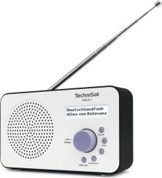 Technisat Viola 2 Portable DAB+/FM Radio White/Black