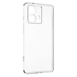 FIXED TPU gél tok Motorola Edge 40 Neo-hoz, átlátszó