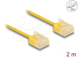 DeLock CAT6 U-UTP Patch Cable 2m Yellow