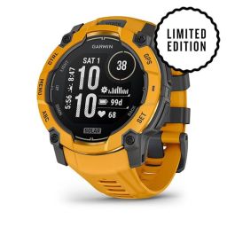 Garmin Instinct 3 50mm Solar Sunburst with Sunburst/Gray Band