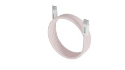 Avax CB610P MAGNETY 100W USB-C Magnetic Charger 1m Pink