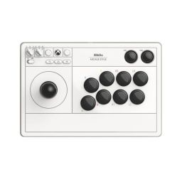 8BitDo Arcade Stick All Button Wireless Gamepad White