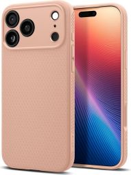 Spigen Liquid Air case for iPhone 17 Pro Max Rose Titanium