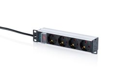 Digitus DN-95418-S Túlfeszültségvédő 4DIN 2m Black/White
