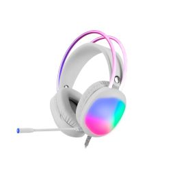 Marvo Lumi 40 Gaming RGB Headset White