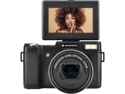 Agfa Realishot VLG4KOPT Vlogger Camera Black