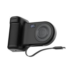 Belkin Stage PowerGrip Magnetic Charging Camera Grip with 9300mAh PowerBank Charcoal