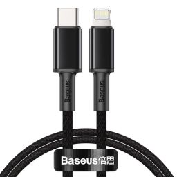 Baseus USB-C to Lightning Cable 1m Black