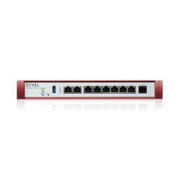ZYXEL Tűztfal 1x2.5-GbE port + 6x1-GbE +1xPOE+ 1xUSB 3.0 + 1konzol port, USGFLEX200HP-EU0101F