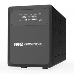 Green Cell UPSLPPC800 Szünetmentes tápegység AVR UPS 1200VA 800W PowerCore 12 VDC LCD kijelzővel