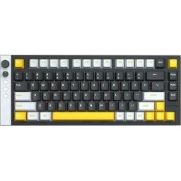 LAMZU JET 75 USB angol gaming Gateron Jade mechanikus billentyűzet fekete