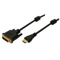 Logilink HDMI cable A/M to DVI/M 1080p 2m Black