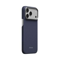 Pitaka Edge Case PTK Weaving for iPhone 18/17 Pro Max Sapphire Blue