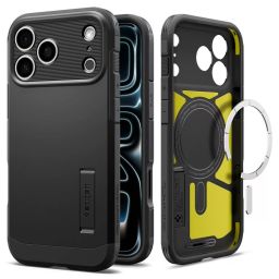 Spigen Tough Armor T MagSafe case for iPhone 18 Pro Max/17 Pro Max Black