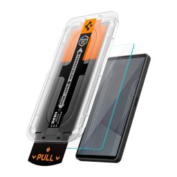 Spigen Glass tR EZ Fit Pro for Sony Xperia 10 VII 2 Pack Transparent