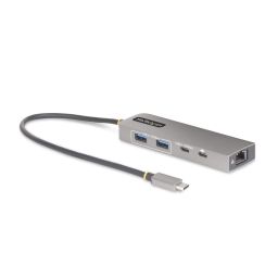 Startech 3-Port USB-C Hub with 2.5 Gbps Ethernet and 100W Power Delivery Pass-Through Port