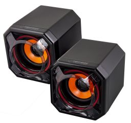 Esperanza Timba USB Stereo Speakers Black/Orange